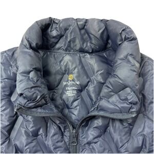 Tangerine Puffer Vest 2XL XXL Women Navy Full Zip‎ NEW